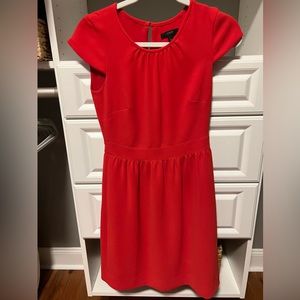 J.Crew Red Suit Dress